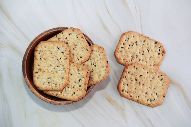 Easy Seed Crackers With Everything Bagel Seasoning